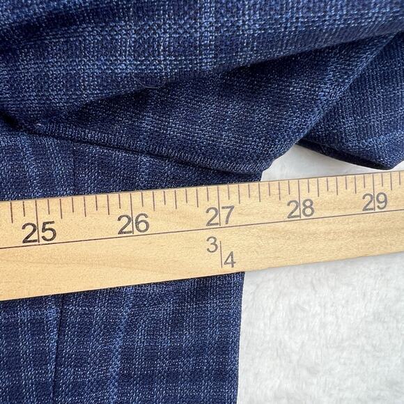 Jos. A. Bank 52 Long 52L Traditional Fit Plaid Comfort Stretch Sportcoat Jacket - Picture 11 of 16